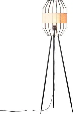 Immagine prodotto di Lampada da terra Brilliant Slope E27 40 W nero/naturale