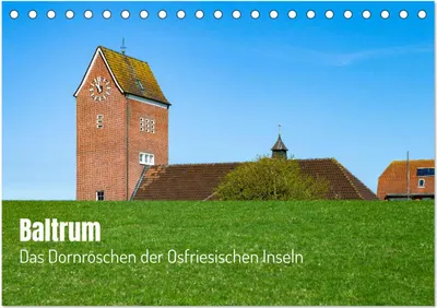 Produktbild von Baltrum - Das Dornröschen der Ostfriesischen Inseln (Tischkalender 2025 DIN A5 quer), CALVENDO Monatskalender