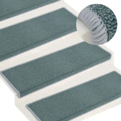 Produktbild von The Living Store Stufenmatten 15 Stk. 65x21x4 cm Blau