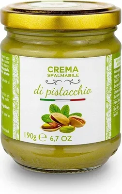 Produktbild von Pistaziencreme Crema Spalmabile di Pistacchio 190g - Brontedolci