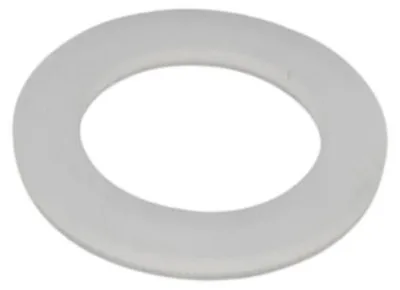Produktbild von 20 Stück Flachdichtung Silikon, 2 mm, transparent 1 Zoll