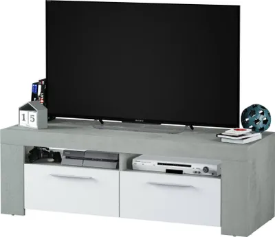 Produktbild von TV-Möbel mit 2 Türen und 2 Nischen B120 cm