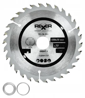 Produktbild von REXXER REXXER Kreissägeblatt Holz HM 130x20mm 30 Zähne