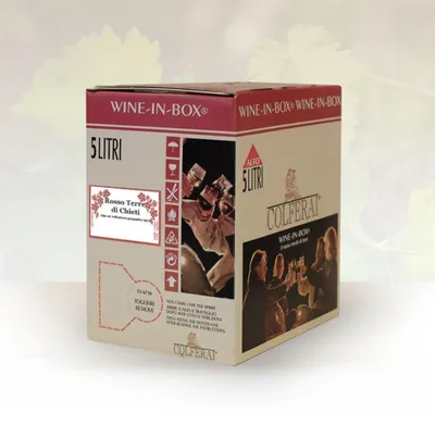 Produktbild von Rosso Terre di Chieti IGT 12,5 % 5 lt. Bag in Box - Colferai