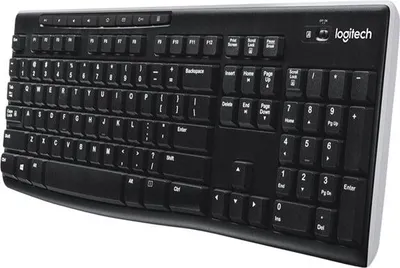 Obrázok produktu pre Logitech 920-003745, Plná veľkosť (100 %), Bezdrôtový, RF Wireless, QWERTY, Čierna