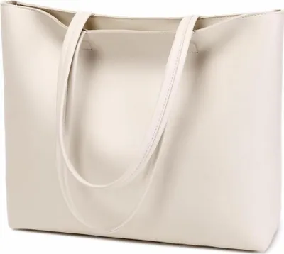 Produktbild von MEEGIRL Damen Handtasche Kunstleder Tote Shopper Bag mit Reißverschluss