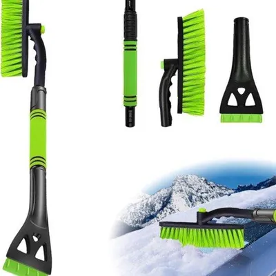 Produktbild von Famanu Eiskratzer mit Besen - 80 cm, 3-in-1 Auto Reinigungsbürste