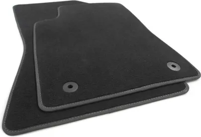 Produktbild von Fußmatten Citroen C3 ab 2016 Original Qualität Zubehör Velours Automatten 2-teiliges Set Schwarz