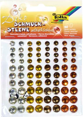 Produktbild von Folia 12302, Bastelset für Kinder, Mehrfarbig, 80 Stück(e)