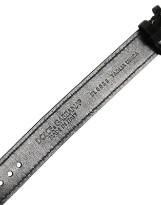 Produktbild von Dolce & Gabbana Armband aus Leder in Schwarz