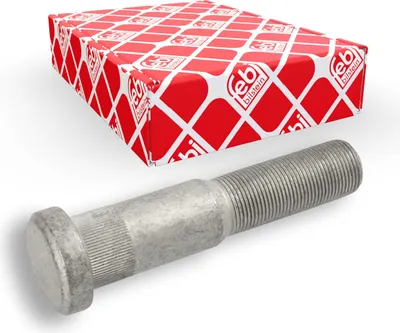 Produktbild von FEBI BILSTEIN Radbolzen 32801 für VOLVO FH II 124mm Stahl