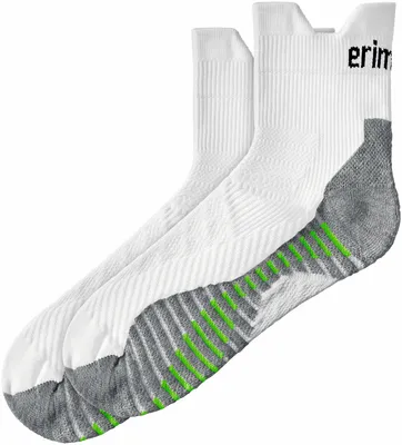 Produktbild von Erima Running Laufsocken Sportsocken Herren Kinder weiß schwarz grün Gr 31-34