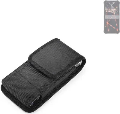 Produktbild von Holster Gürteltasche kompatibel mit Cubot KingKong Power Holster Gürtel Tasche wasserabweisend Handy Hülle Schutz Hülle Outdoor schwarz K-S-Trade