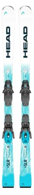Immagine prodotto di HEAD WC Rebels e.SLR + PR 11 GW Skiset, colore bianco, lunghezza 170 cm