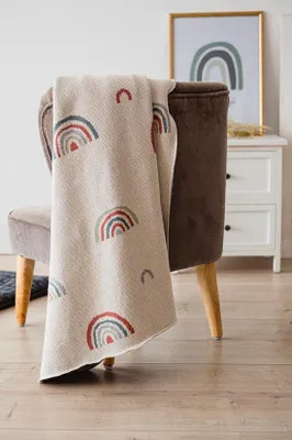 Zdjęcie produktu dla Ekologiczny bawełniany kocyk dla niemowląt, oddychający, na każdą porę roku, dla noworodków