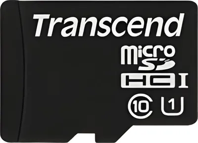 Produktbild von Transcend 16GB microSDHC Class 10 UHS-I, 16 GB, MicroSDHC, Klasse 10, MLC, 90 MB/s, Class 1 (U1)