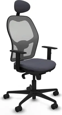 Produktbild von Bürostuhl mit Kopfstütze Jorquera Piqueras y Crespo 1D036N1 Dunkelgrau