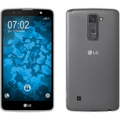 Produktbild von PhoneNatic Case kompatibel mit LG Stylus 2 Plus - Crystal Clear Silikon Hülle transparent + 2 Schutzfolien