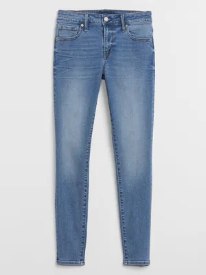 Produktbild von GAP Jeans mit mittelhohem Bund und Universal-Leggings 619312-00__28LONG