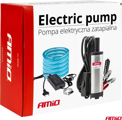 Zdjęcie produktu dla Pompa pompka do spuszczania paliwa oleju 12V 230V AMIO-03243