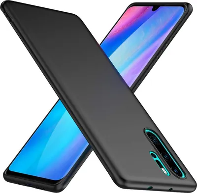 Two smartphones are shown, one in a black case and the other with its screen visible.