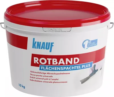 Produktbild von Knauf Rotband Flächenspachtel Plus 10 kg