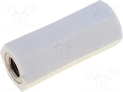 Obrázek produktu pro 1x Izolační pouzdro M5, klíč: 10 mm, délka: 30 mm, šestihran, UL94V-2, 1188X30, distanční prvek