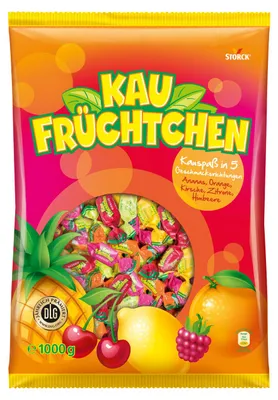 Produktbild von storck Kau Früchtchen 1kg