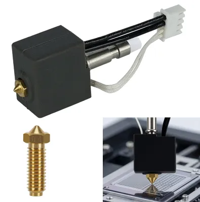 Quick-Release-Hotend für Kobra S1 & S1 Combo, 0,4 mm Messingdüse