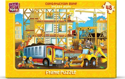 Obrázek produktu pro ART PUZZLE Puzzle Na stavbě 48 dílků
