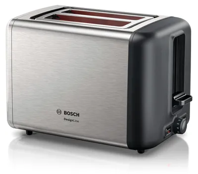 Produktbild von Bosch TAT3P420DE, 2 Scheibe(n), Schwarz, Silber, Tasten, Niveau, Drehregler, CE, VDE, 970 W, 220 - 240 V