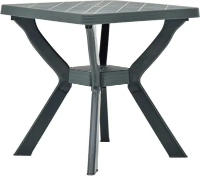 Obrázek produktu pro vidaXL Bistro stůl zelený 70x70x72 cm Plastový