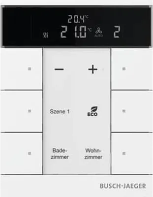 Produktbild von Busch-Jaeger HVAC-Slave-Gerät 6-f BE SBS/U6.0.11-84, 1 Stk.