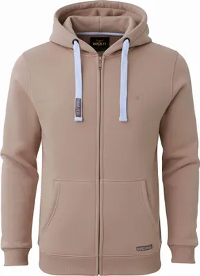 Produktbild von ROCK-IT Apparel Herren Premium Kapuzenjacke mit Reißverschluss, Größen S-5XL Camel Beige S