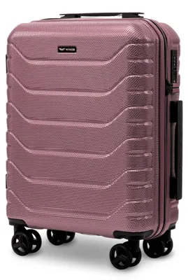 Immagine prodotto di WINGS Cabina Trolley CRAKE Scocca rigida 4 ruote TSA Rosa 54 cm