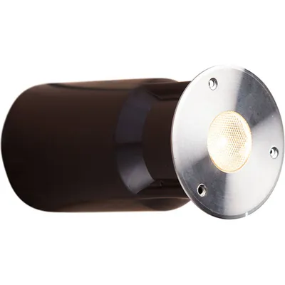Produktbild von HEISSNER L453-00, Schwarz, Edelstahl, Garten, Edelstahl, 1 Glühbirne(n), 3 W, LED