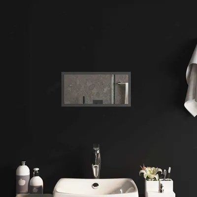 Produktbild von LED-Badezimmerspiegel Transparent 40 x 20 cm Gehärtetes Glas