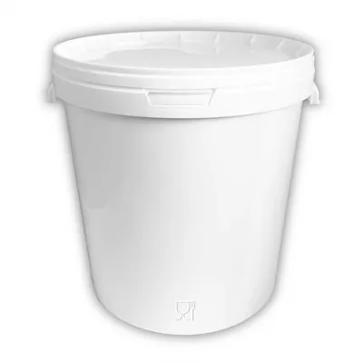 Produktbild von Trevendo® 33 Liter Hobbock mit Deckel, lebensmittelecht