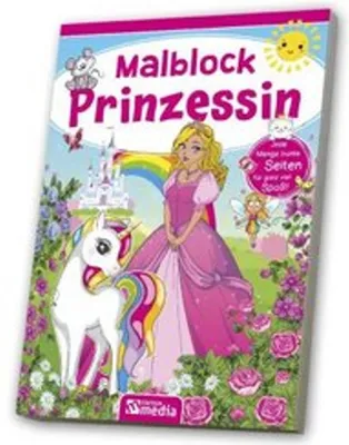 Obrázek produktu pro Omalovánky A5 - Princezna