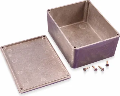 Produktbild von HAMMOND Aluminium-Gehäuse, 1590C, 120x94x56,5 mm