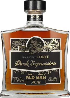 Produktbild von Old Man Rum Project THREE Dark Expression 40% Vol. 0,7l