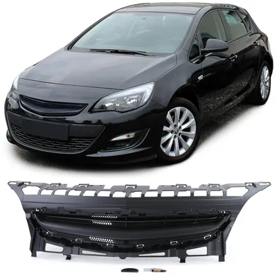 Produktbild von Sportgrill schwarz für Opel Astra J 2012-2015 Kühlergrill