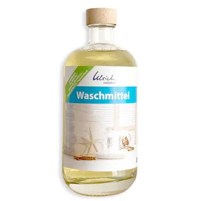 Produktbild von Ulrich Natürlich Waschmittel 500 ml Glasflasche