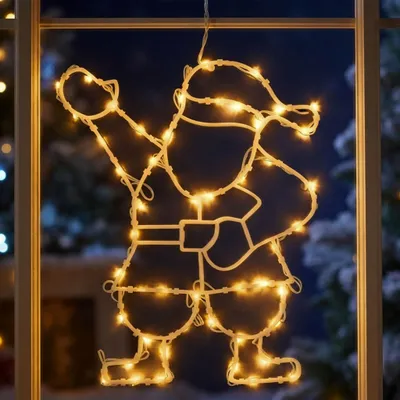 Immagine prodotto di Sagoma natalizia a LED XXL - Motivo: Babbo Natale