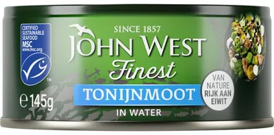 Immagine prodotto di John West Tonijnmoot in acqua MSC, 145 g - Tonno sostenibile