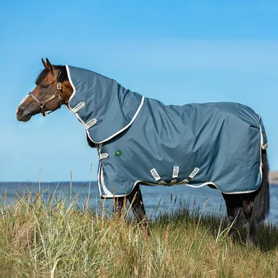 Produktbild von Horseware Amigo AmEco 12 Turnout Plus 250g - Dark Blue, 145