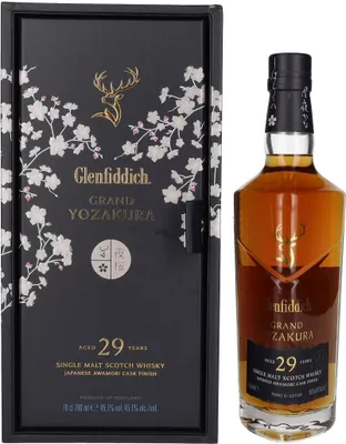Produktbild von Glenfiddich 29 Years Gran Yozakura + Box 700ml 45,1% Vol.