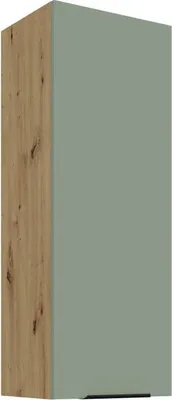 Produktbild von LUNARA Küchenoberschrank – Breite 40 cm, grün/Eiche (Artisan).