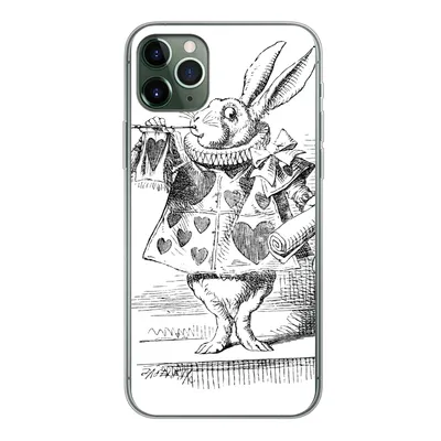 Produktbild von MuchoWow® Handyhülle Schutzhülle Hülle für iPhone 11 Pro Max Alice im Wunderland Silikon Softcase Handy Hülle - Schutz
