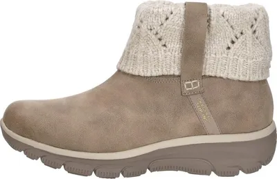 Produktbild von Skechers Slip-Ins Relaxed Fit Enkellaarsjes Plat - Taupe - Maat 41